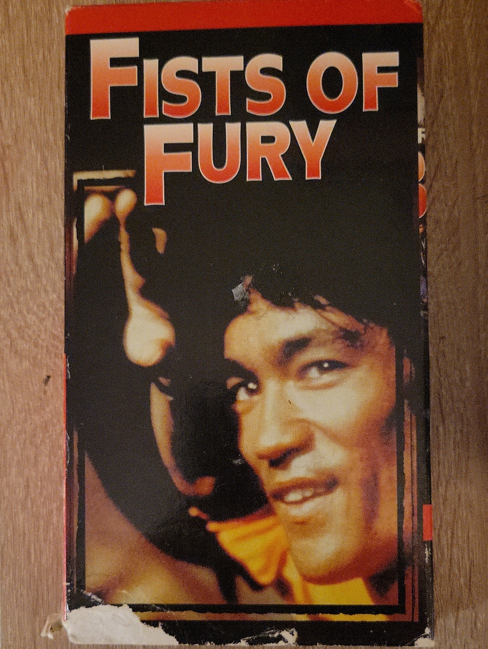 Fists of Fury Vintage VHS Movie